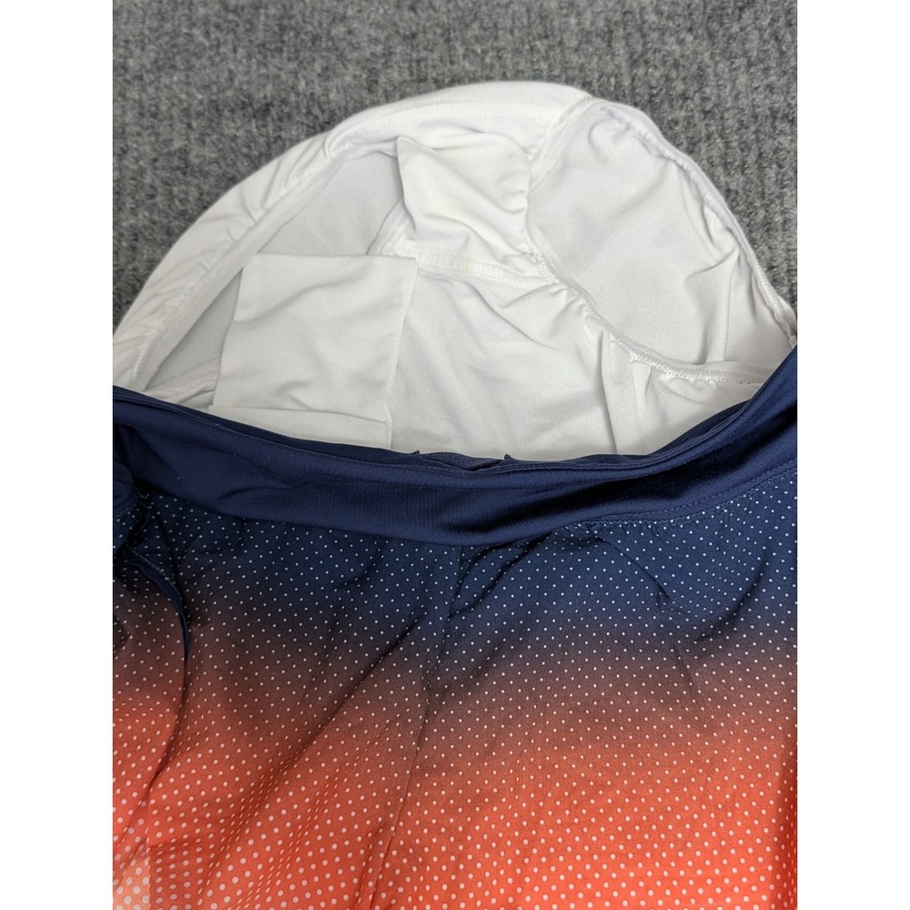 Gap Fit Performance Running Shorts Womens XS Blue Orange Ombre Attached Brief - Picture 5 of 9